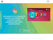 Tablet Screenshot of gfoundry.com